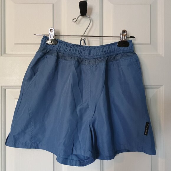 La Cordée Women Shorts, size Medium, colour Blue - Picture 2 of 5